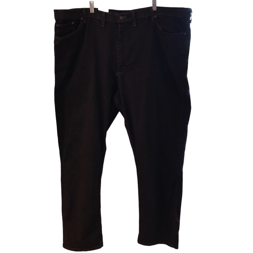 NWT Wrangler Black Straight Leg Jeans Size 48 X 32